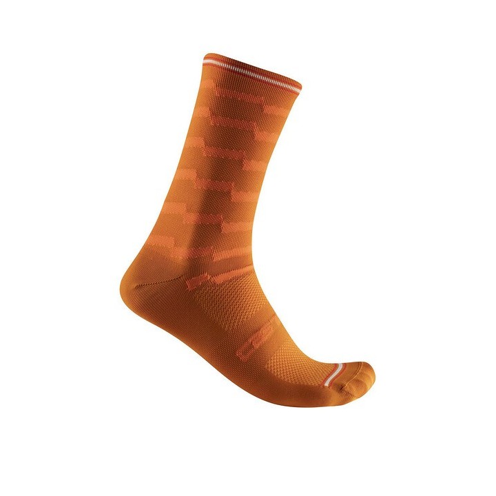 Socks Castelli Unlimited 18 - Orange Rust Castelli