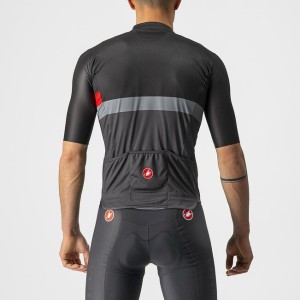 Knife Castelli Jersey Block - Light Black-Red/Dark Gray Castelli