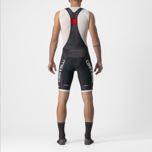 Salopette Pantaloncino Castelli Bibshort Kit Competition - Black/Silver Gray Castelli