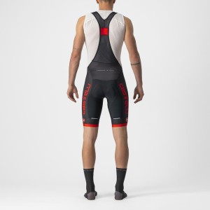 Salopette Pantaloncino Castelli Bibshort Kit Competition - Black/Red Castelli