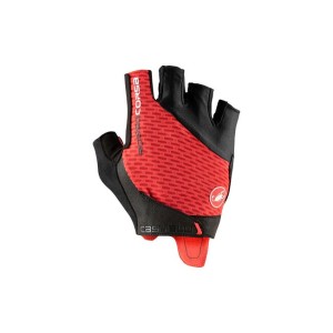 Gloves Castelli Red Race Pro V - Red/Black Castelli