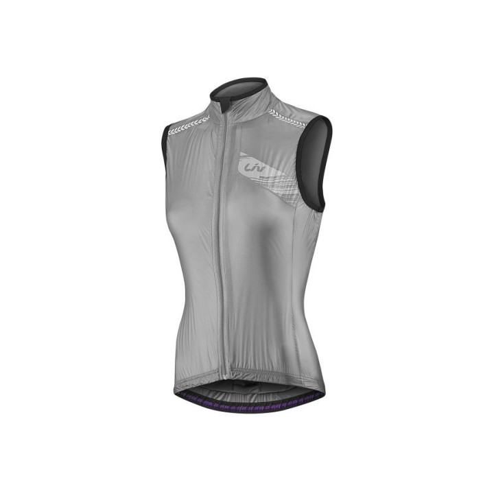 Liv Cefira Wind Vest Grey vest Liv