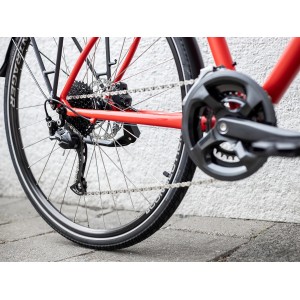 Trek FX 2 Disc Equipped - Satin Viper Red 2023 Trek Bikes