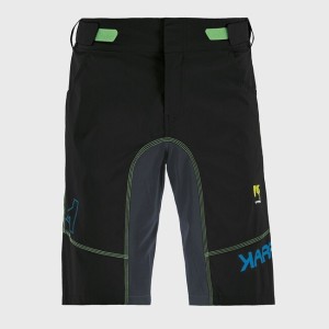 Shorts Karpos Ballistic Evo - Black/Green Fluo Karpos