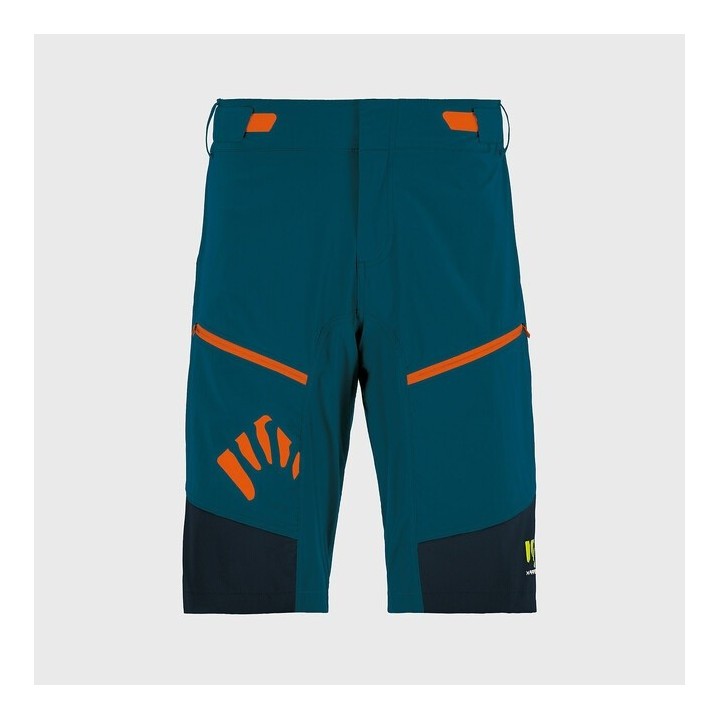 Shorts Karpos Rapid Baggy - Blue Petrol/Orange Karpos