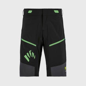 Shorts Karpos Rapid Baggy - Black/Green Fluo Karpos