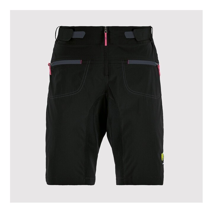 Shorts Karpos Women's Ballistic Evo - Black/Fucsia Karpos