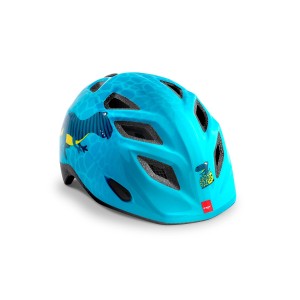 Casco Met Genio Bimbo - Blue Dinosaurs Met