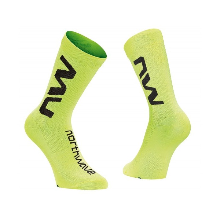 Socks Northwave Extreme Air Yellow/Black Northwave