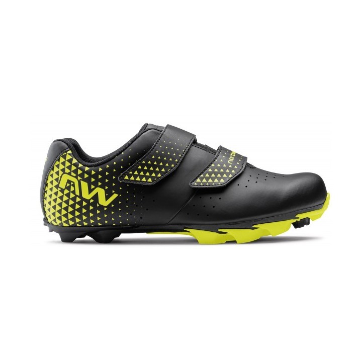 Shoes Northwave Spike 3 Black/Yellow Fluo Northwave