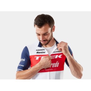 Knife Santini Trek-Segafredo Team Replica Race - White/Dark Blue 21 Santini