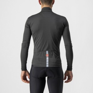 Knife Castelli Lunghe Pro Thermal Mid Ls sleeves - Dark Gray Castelli