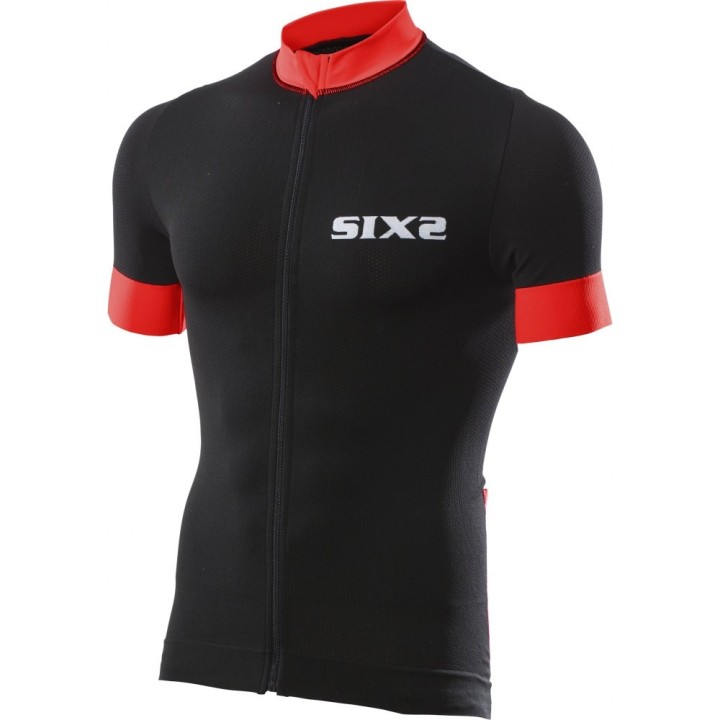 Sixs Sleeves Court Stripes - Black/Red Sixs