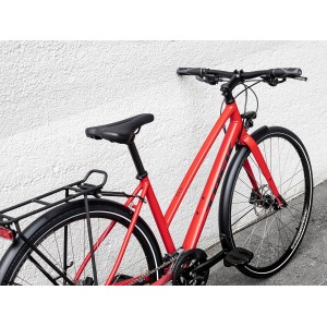 Trek FX 2 Disc Equipped Stagger Bike - Satin Viper Red 2023 Trek Bikes