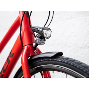 Trek FX 2 Disc Equipped Stagger Bike - Satin Viper Red 2023 Trek Bikes