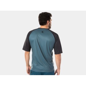 T-shirt da MTB Bontrager Rhythm Tech Tee - Battleship Blue Bontrager