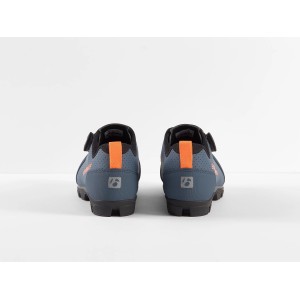 Shoes Mtb Bontrager Evoke - Battleship Blue/Radioactive Orange Bontrager