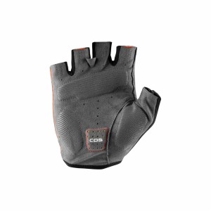 Gloves Castelli Entrance V Glove - Orange/Black Castelli