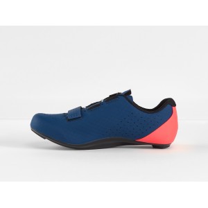 Shoes Bontrager Circuit Road Nautical Navy/Radioactive Coral Bontrager