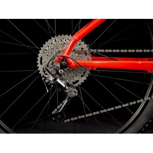 Bike Trek Marlin 7 - Marigold to Radioactive Red Fade 2022 Trek Bikes