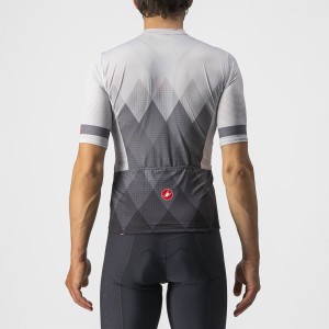 Knife Castelli To All Jersey - Silver Gray/Dark Gray Castelli