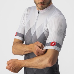 Knife Castelli To All Jersey - Silver Gray/Dark Gray Castelli