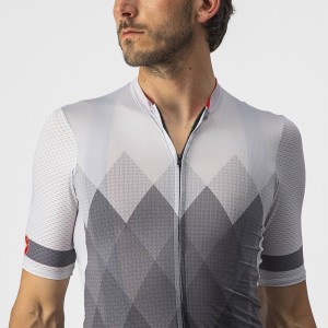 Knife Castelli To All Jersey - Silver Gray/Dark Gray Castelli