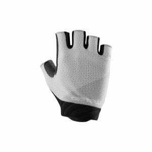 Women Gloves Castelli Roubaix Gel 2 - Silver Gray Castelli