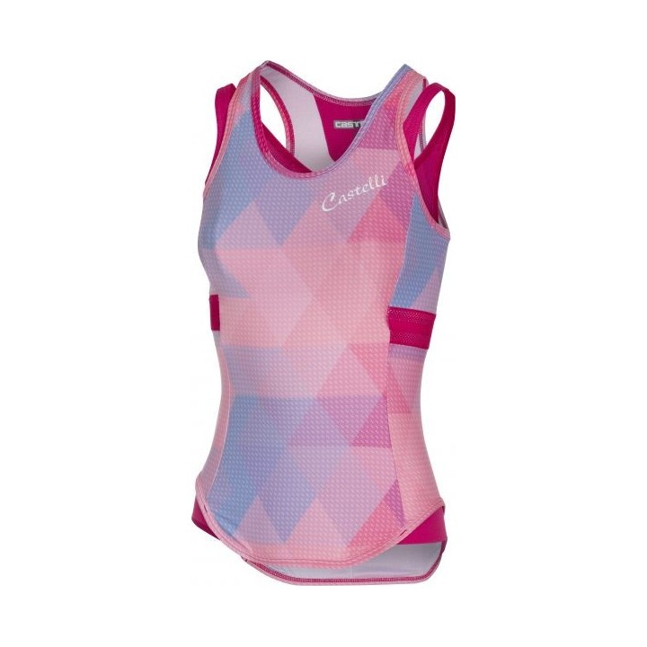 Top Castelli Women's Alba Sleeveless - Pink Castelli