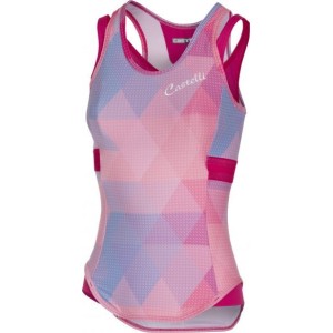 Top Castelli Women's Alba Sleeveless - Pink Castelli