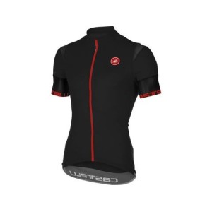 Knife Castelli Entry 2 Jersey Fz - Black/Red Castelli