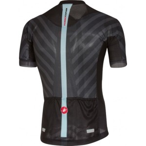 Knife Castelli Aero Race 5.1 Jersey - Anthracite/Black/Pale Blue Castelli