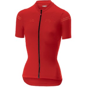 Knife Castelli Woman Promise 2 Jersey Fz - Red Castelli