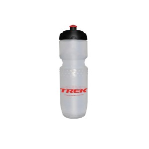 Trek bottle with Trek logo 710 ml - Clear/Black Trek Bikes