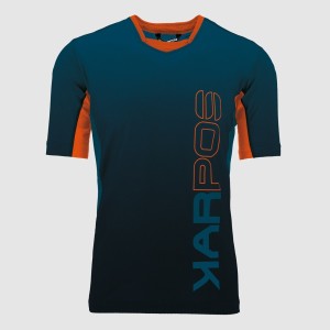 Knife Karpos Verve Tee - Blue/Orange Karpos