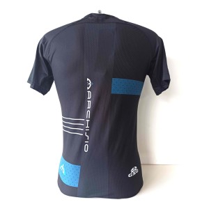 Gsg Run Team Marchisio sweater - Black/Petrol Marchisio Bici