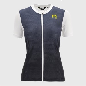 Knife Karpos Women's Verve Evo Jersey - Ombre Blue/White Karpos