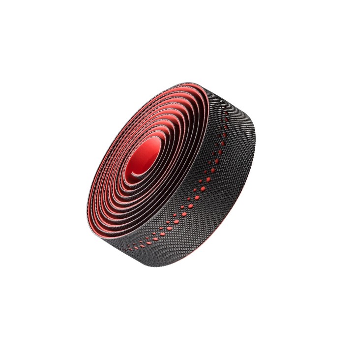 Handlebar tape Bontrager Grippytack - Black/Red Bontrager