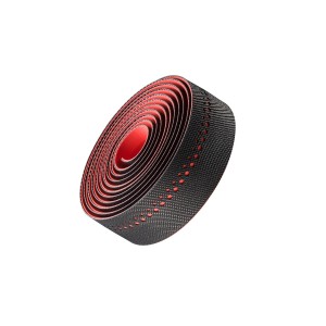 Handlebar tape Bontrager Grippytack - Black/Red Bontrager