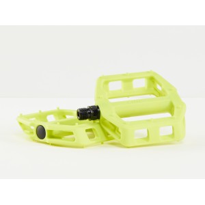 Pair of Pedals Bontrager Line Comp Flat Volt Green Bontrager