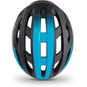 Casco Met Win Mips® - Black/Blu Cyan Met