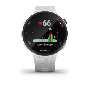 Smartwatch GPS watch Garmin Forerunner 45S - White Garmin