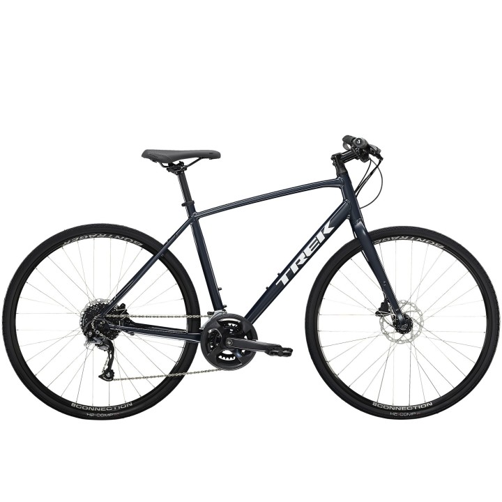 Bike Trek FX 2 Disc - Satin Nautical Navy 2023 Trek Bikes