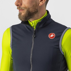 Gilet Gore-Tex Castelli Perfect RoS 2 Vest - Light Black Castelli