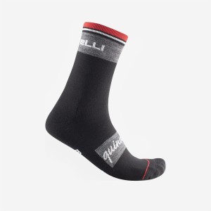 Socks Castelli Fifteen Soft Merino - Black Castelli