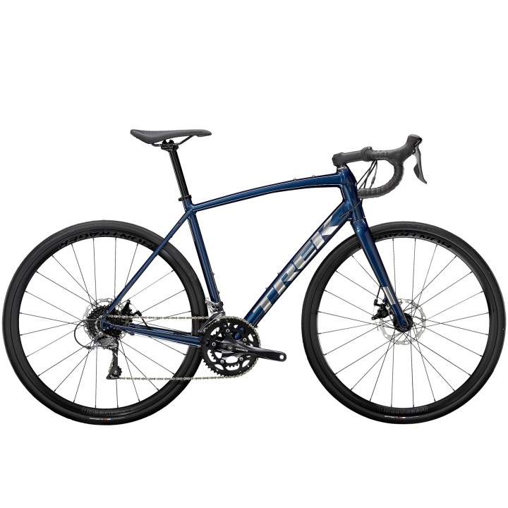 Bike Trek Domane AL 2 Disc - Gloss Mulsanne Blue/Matte Trek Black 2022/23 Trek Bikes