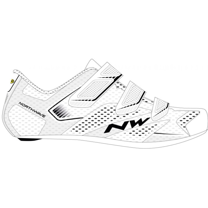 Shoes Northwave Sonic 2 White-Black Northwave