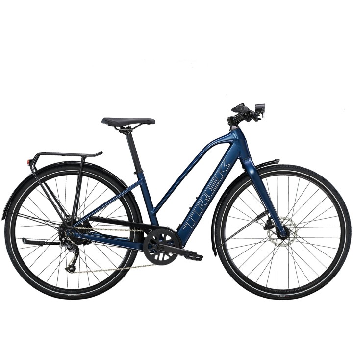 Trek FX+ 2 Stagger - Satin Mulsanne Blue 2023 Trek Bikes