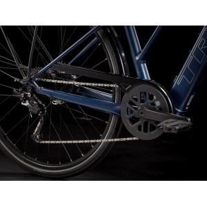 Trek FX+ 2 Stagger - Satin Mulsanne Blue 2023 Trek Bikes