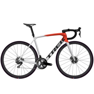 Bike Trek Emonda SL 6 Pro Di2 - Quicksilver/Radioactive Red 2023 Trek Bikes